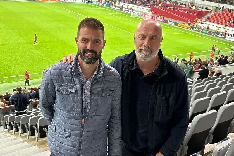 Ninoslav Milenković i Sergej Barbarez (Foto: Instagram)