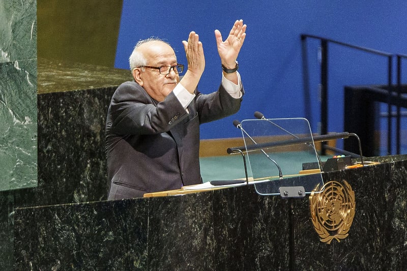 Riyad Mansour (Foto: EPA-EFE)