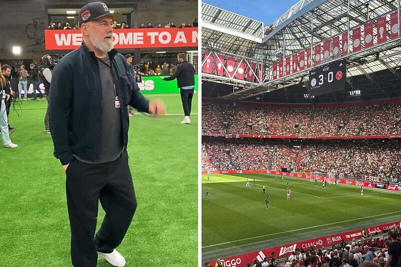 Sergej Barbarez na meču Ajax - Almere (Foto: Instagram)