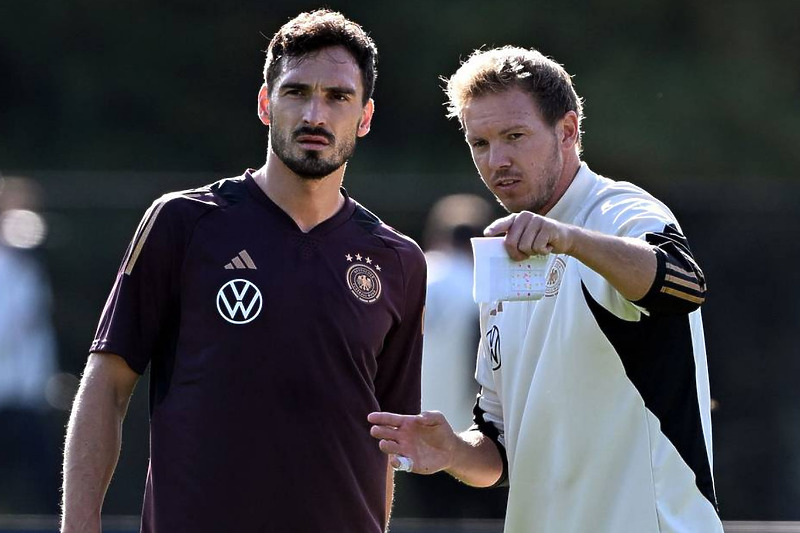 Hummels i Nagelsmann (Foto: Twitter)