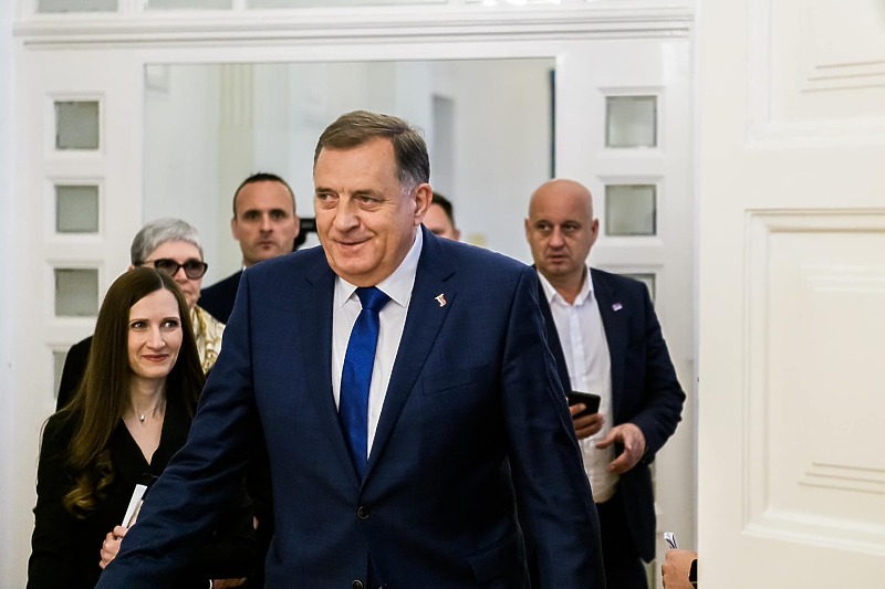 Milorad Dodik u Budimpešti (Foto: Peter Szijjarto/Facebook)