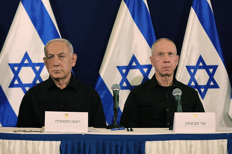 Benjamin Netanyahu i Yoav Gallant (Foto: EPA-EFE)