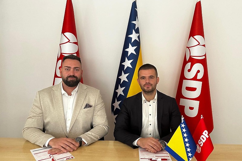 Haris Selmanović i Samir Bejić (Foto: SDP)