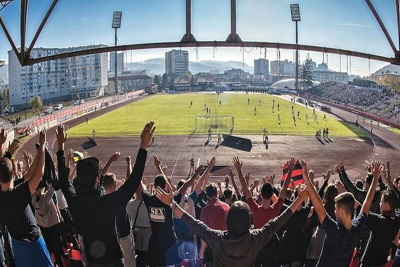 Stadion Tušanj (Foto: FK Sloboda)