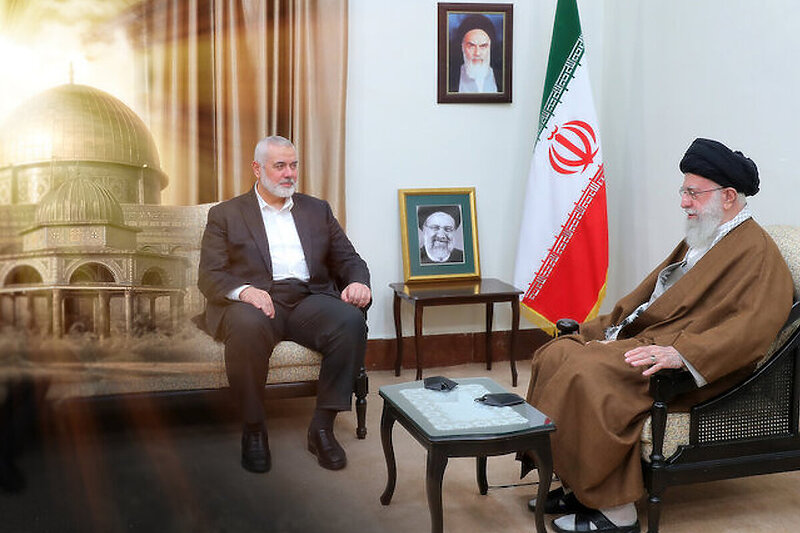 Ismail Haniyeh i Ali Khamenei (Foto: Khamenei.ir)