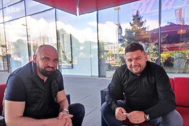Ramo Isak i Kenan Uzunović (Foto: Klix.ba)