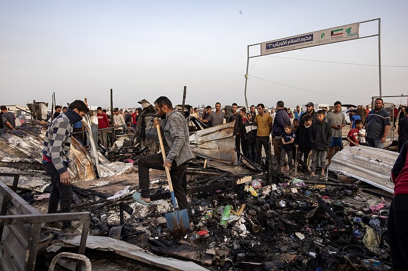 Rafah nakon napada (Foto: EPA-EFE)