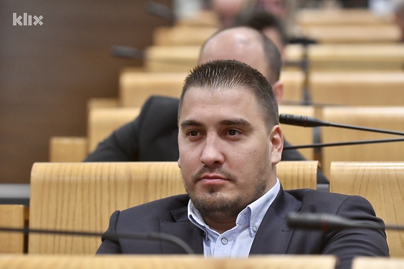 Haris Zahiragić, jedan od potpredsjednika SDA (Foto: T. S./Klix.ba)