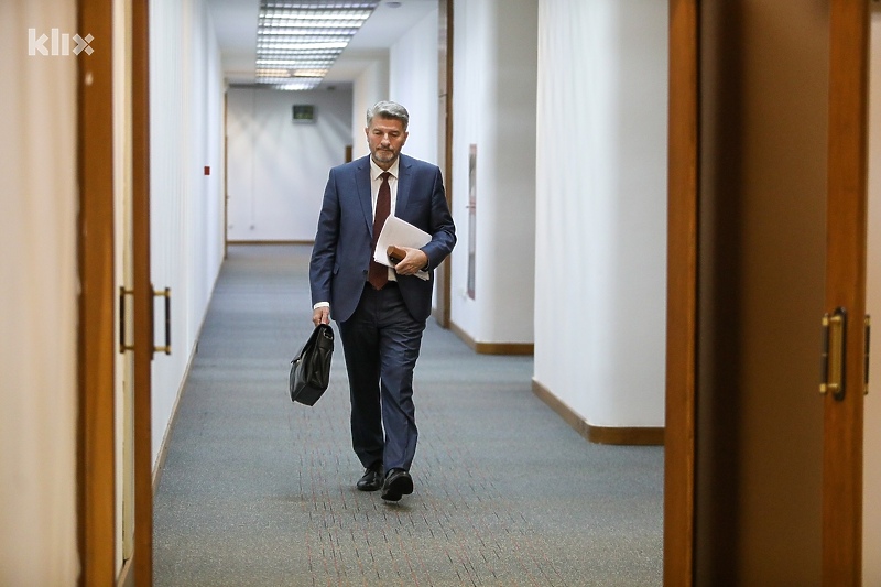 Šemsudin Mehmedović, lider stranke Naprijed (Foto: I. L./Klix.ba)