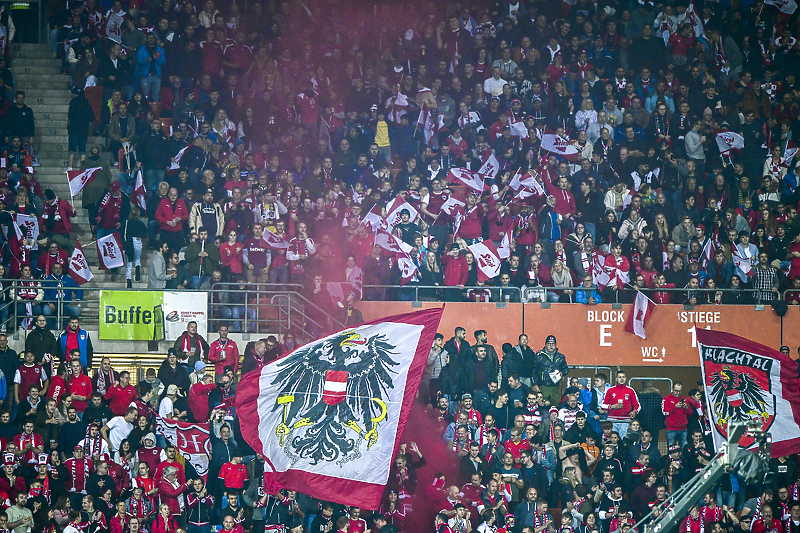 Navijači Austrije ostali bez omiljene pjesme (Foto: EPA-EFE)