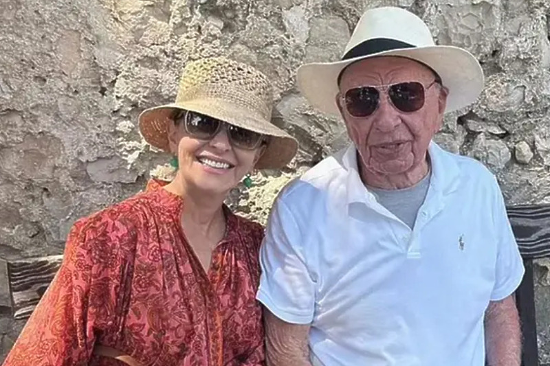 Elena Žukova i Rupert Murdoch