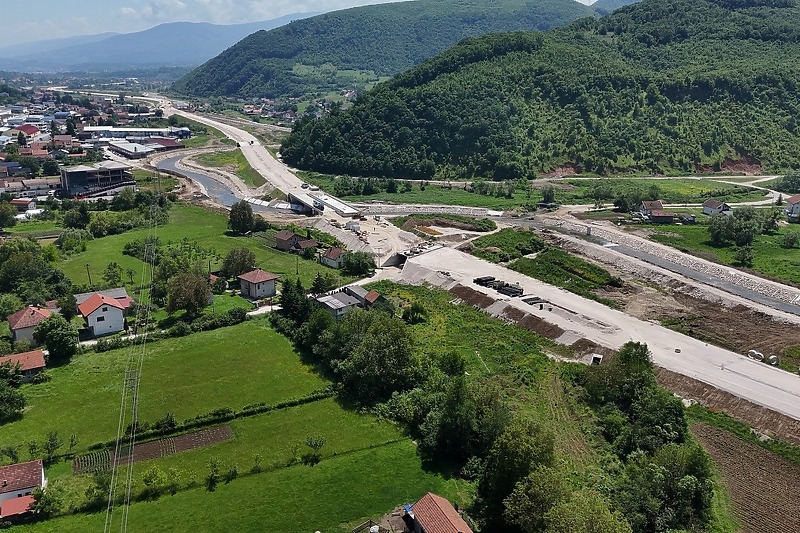 Trasa Vitez - N. Polje (Foto: JP Autoceste FBiH)