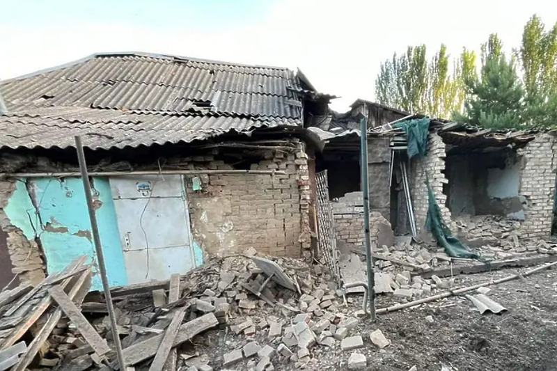 Posljedice napada na Nikopolj (Foto: Hromadske.ua)