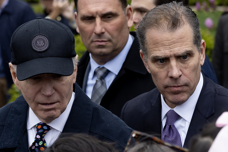 Joe i Hunter Biden (Foto: EPA-EFE)