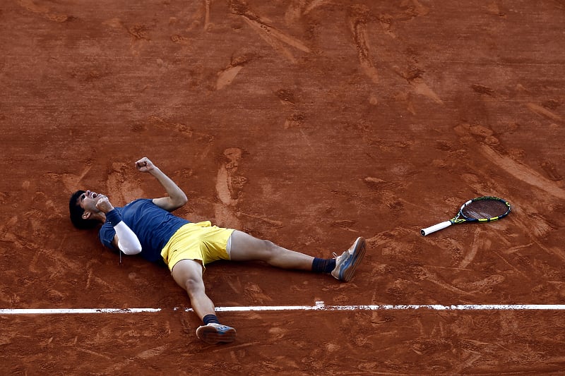 Alcarazov treći Grand Slam trofej (Foto: EPA-EFE)