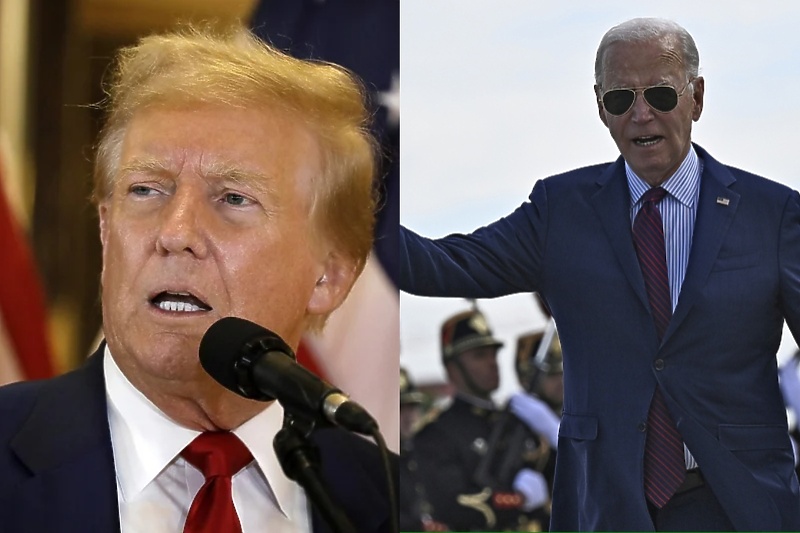 Donald Trump, Joe Biden (Foto: EPA-EFE)