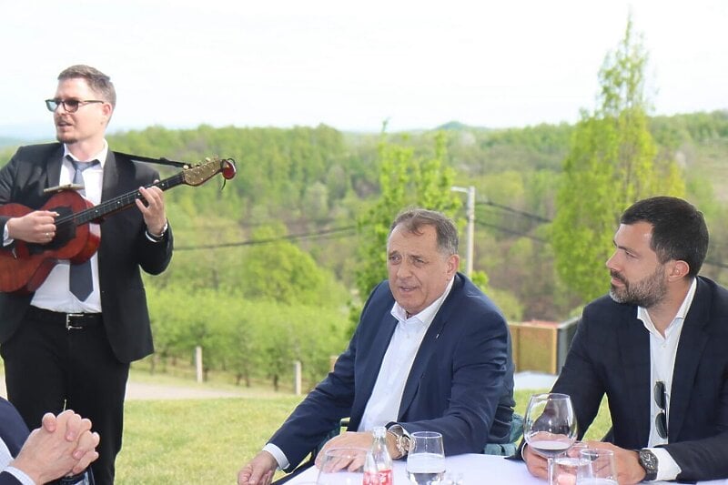 Milorad i Igor Dodik (Foto: SNSD)