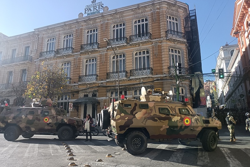 Pokušaj državnog udara u Boliviji: Vojne jedinice ulaze u zgradu vlade u glavnom gradu