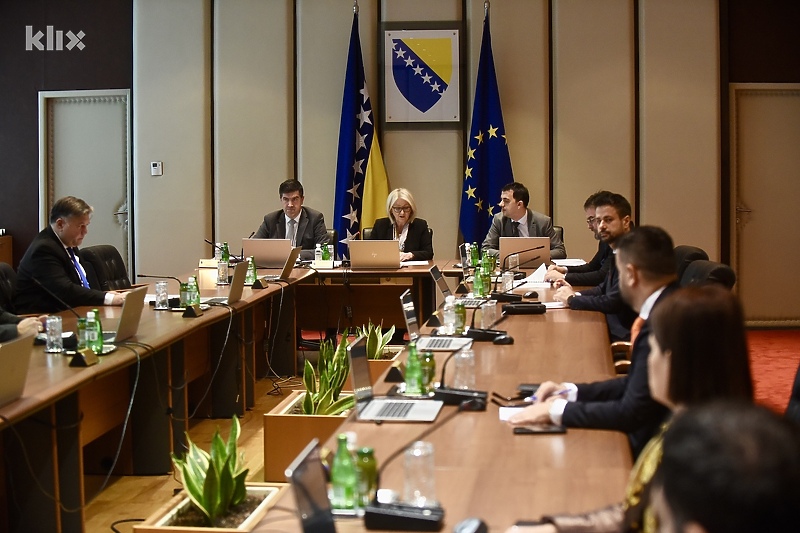 Vijeće ministara Bosne i Hercegovine (Foto: T. S./Klix.ba)