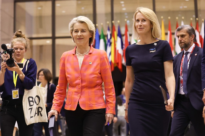 Ursula von der Leyen i Kaja Kallas bit će na vodećim funkcijama u EU narednih pet godina (Foto: EPA-EFE)