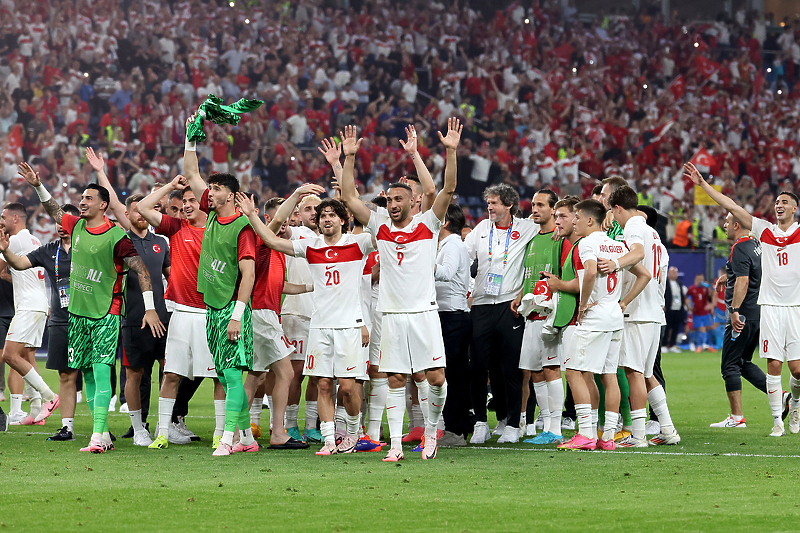 Turska će u osmini finala igrati protiv Austrije (Foto: EPA-EFE)