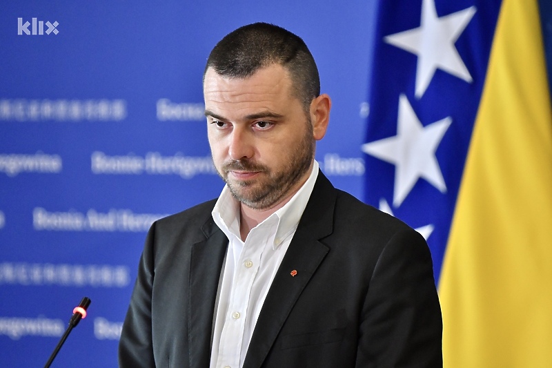 Saša Magazinović, državni parlamentarac SDP-a (Foto: T. S./Klix.ba)