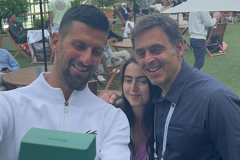 Zanimljiv susret na Wimbledonu (Foto: Instagram)