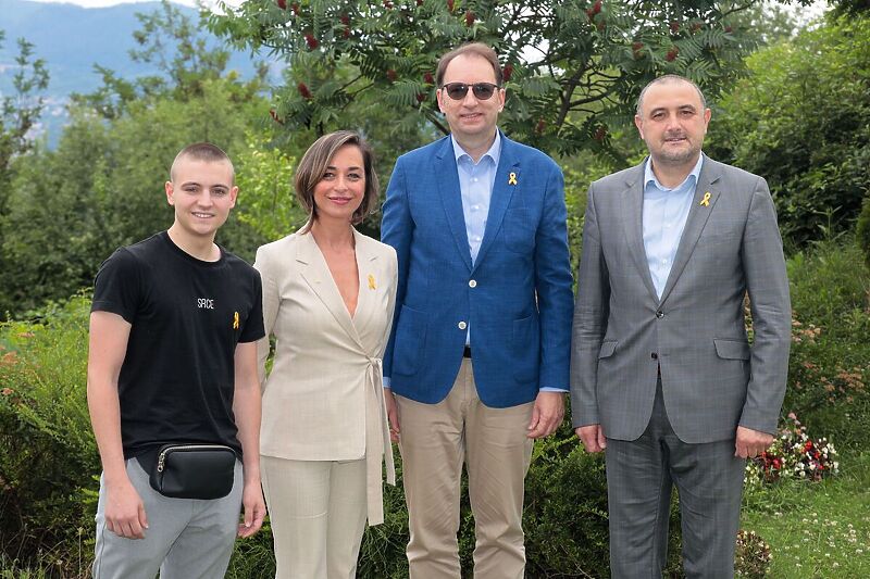 Affan Habibović, Elmira Lalić, Amir Softić i Fikret Kubat