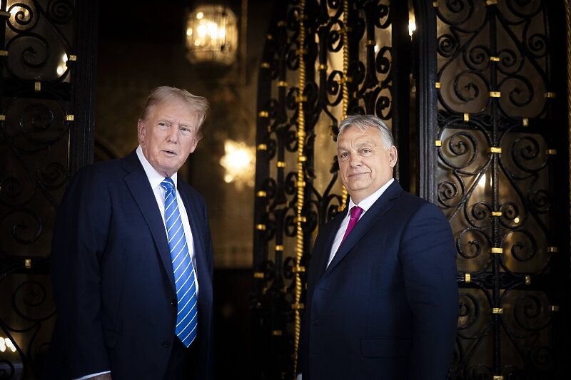 Donald Trump i Viktor Orban (Foto: EPA-EFE)