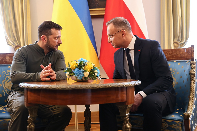 Volodimir Zelenski i Andrej Duda (Foto: EPA-EFE)