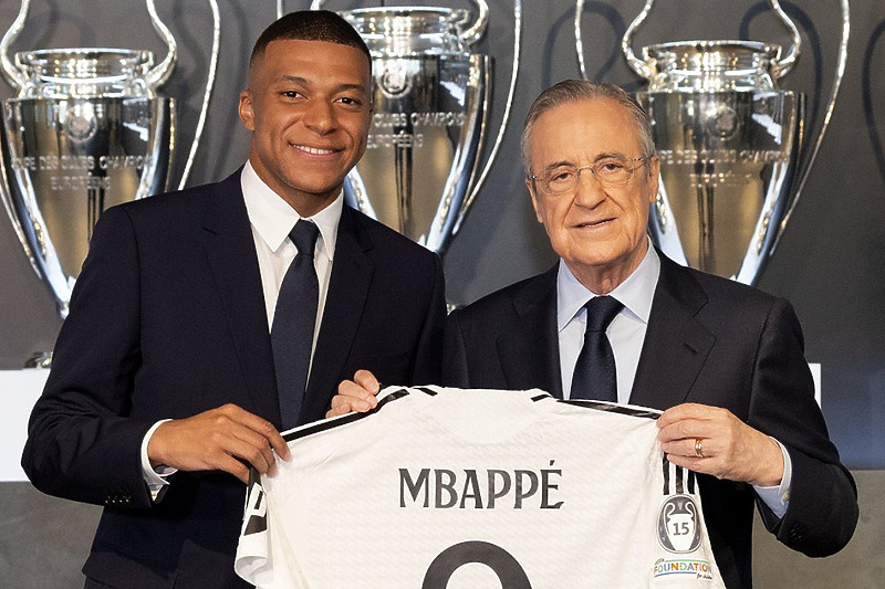 Mbappe i Perez (Foto: Twitter)