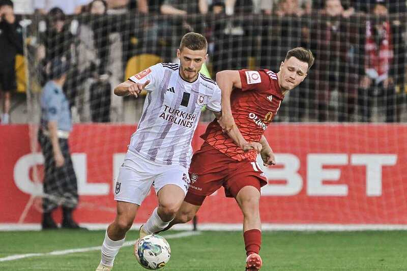 Detalj s utakmice u Kazahstanu (Foto: FK Sarajevo)