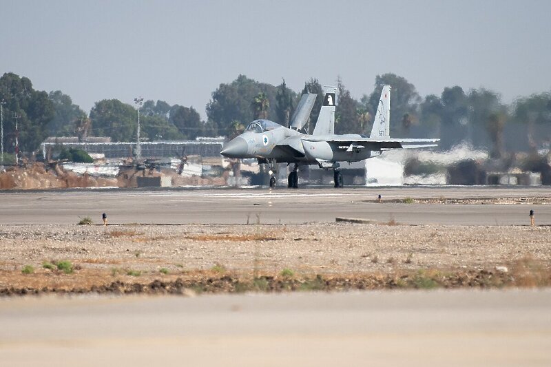 Avion izrelske vojske koji je učestvovao u napadu na Hute (Foto: IDF)