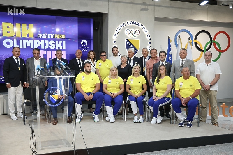 Tim BiH za Olimpijske igre (Foto: I. L./Klix.ba)