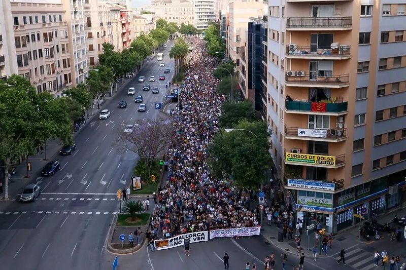 Protesti u Mallorci