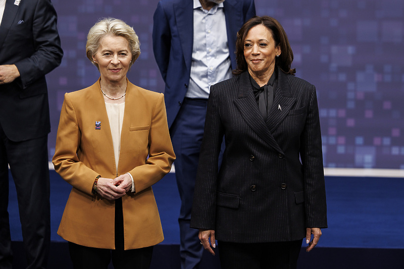 Ursula von der Leyen i Kamala Harris (Foto: EPA-EFE)