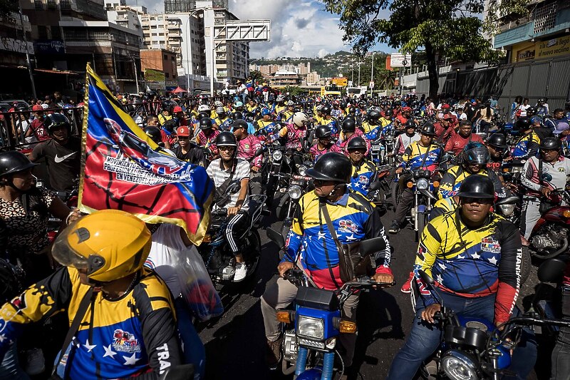 Skup podrške predsjedniku Venezuele Nicolasu Maduru (Foto: EPA-EFE)