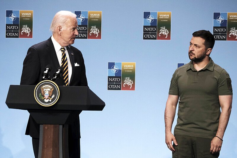 Joe Biden i Volodimir Zelenski (Foto: EPA-EFE)