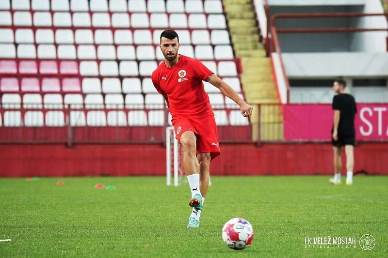 Nermin Haskić je bio kapiten Veleža (Foto: FK Velež Mostar)