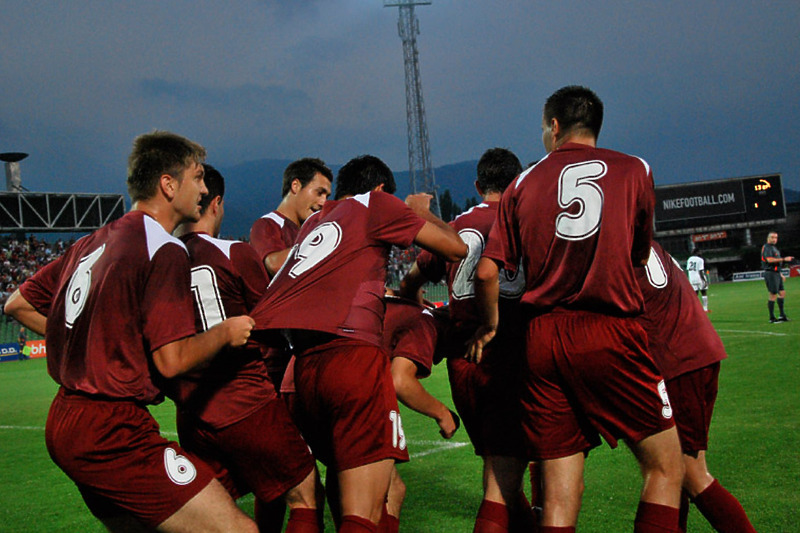 Sarajevo je u prvoj sezoni Evropske lige ikada izbacilo Spartak (Foto: fksinfo.com)