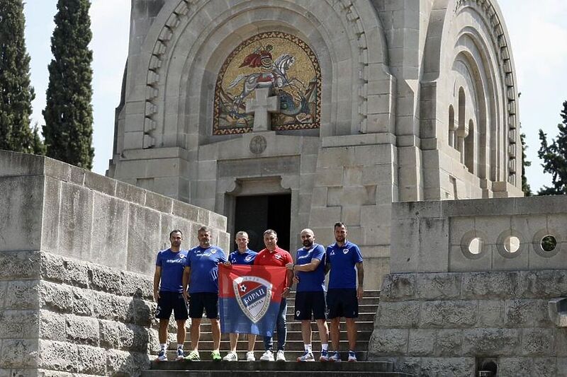 Delagacija Borca na groblju Zejtinlik (Foto: FK Borac)