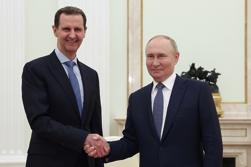 Assad i Putin tokom susreta u Moskvi (Foto: EPA-EFE)