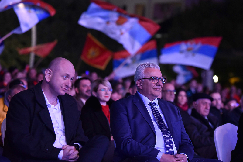 Milan Knežević i Andrija Mandić (Foto: EPA-EFE)