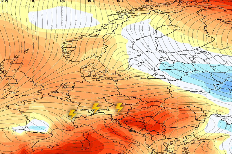 Početak novog mjeseca donosi i novo zatopljenje (Izvor: Weatherbell)