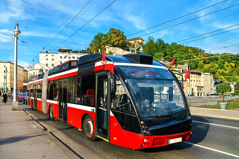 Salzburg ima jednu od najvećih trolejbuskih flota u zapadnoj Evropi (Foto: Shutterstock)