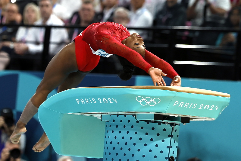 Biles je za svoje izvedbe u finalu dobila ocjenu 15.300 (Foto: EPA-EFE)