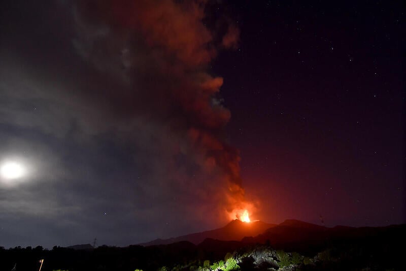 Vulkan Etna (Foto: EPA-EFE)