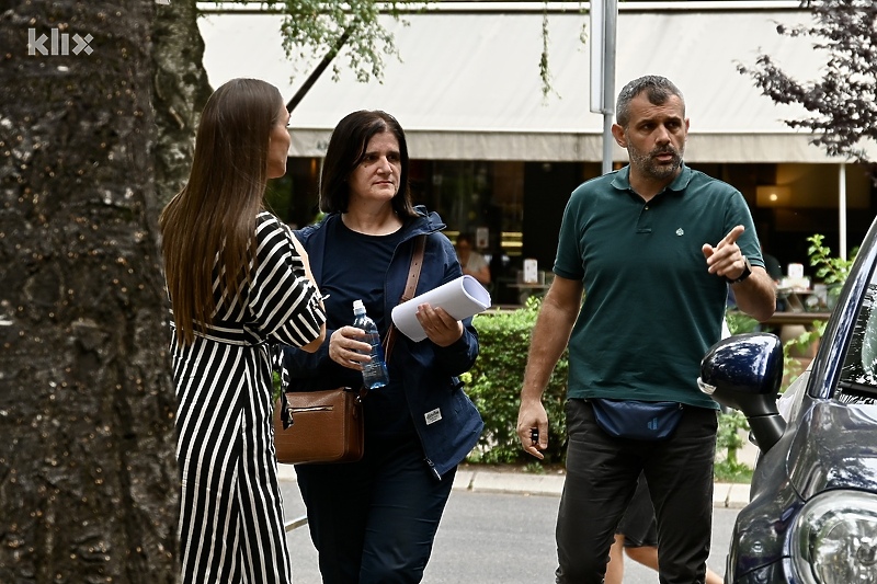 Nađa Milišić, jedna od uhapšenih (Foto: V. D./Klix.ba)