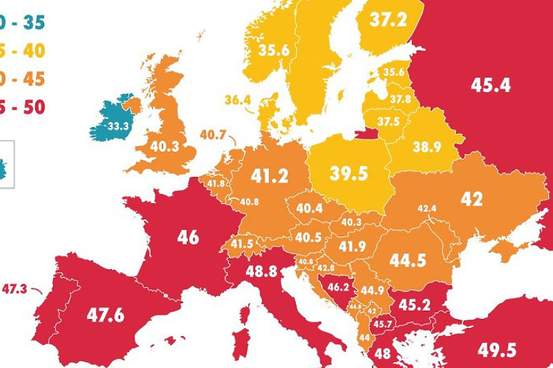 Najviše temperature koje su zabilježene u svakoj zemlji Evrope (Izvor: Euromagazin/Instagram)