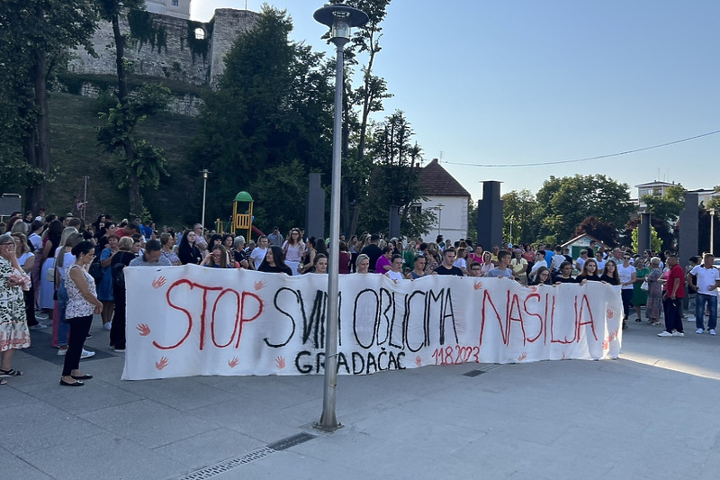 Nakon ubistva Nizame Hećimović uslijedili su protesti širom BiH 2023. godine (Foto: A. K./Klix.ba)